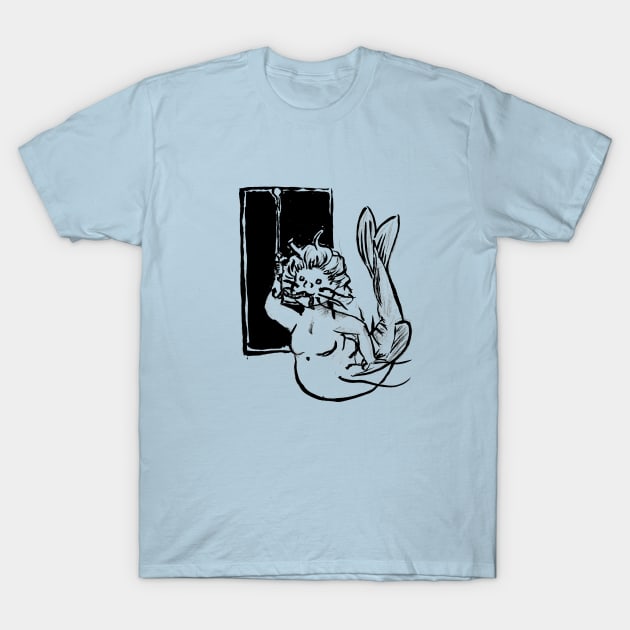 Mermaid T-Shirt by themanyartsofknight